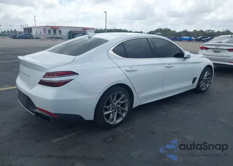 2022 Genesis G70 2.0T Rwd z USA, uszkodzony, nr VIN KMTG34TA9NU093300